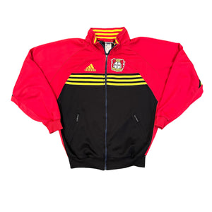 Vintage Adidas Bayer 04 Leverkusen 90's Full Zip Track Jacket (M)