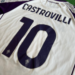 Kappa ACF Fiorentina #10 Castrovilli 2020/21 Away Football Kit (XL)