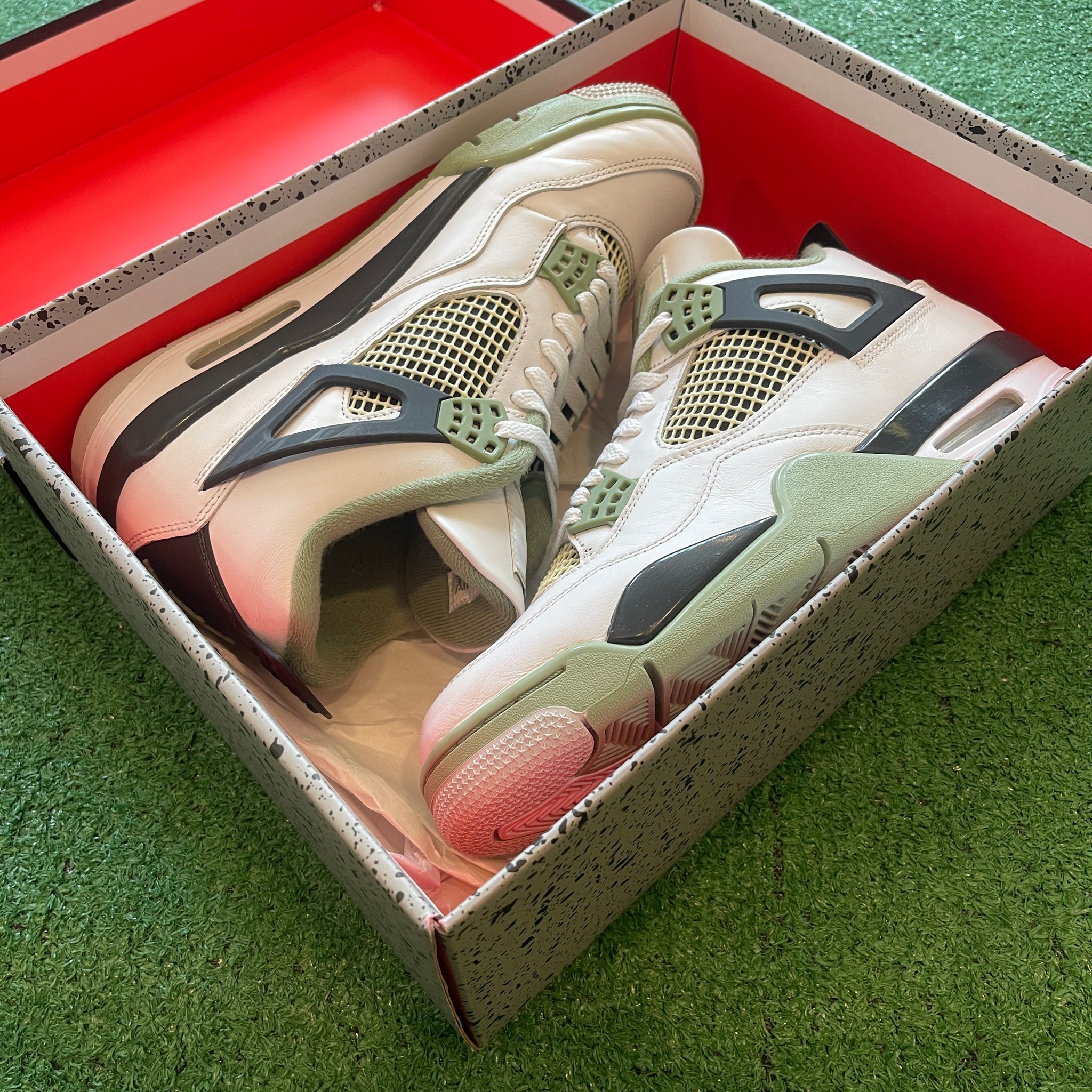 Jordan 4 Retro Seafoam AQ9129-103 (11.5W)