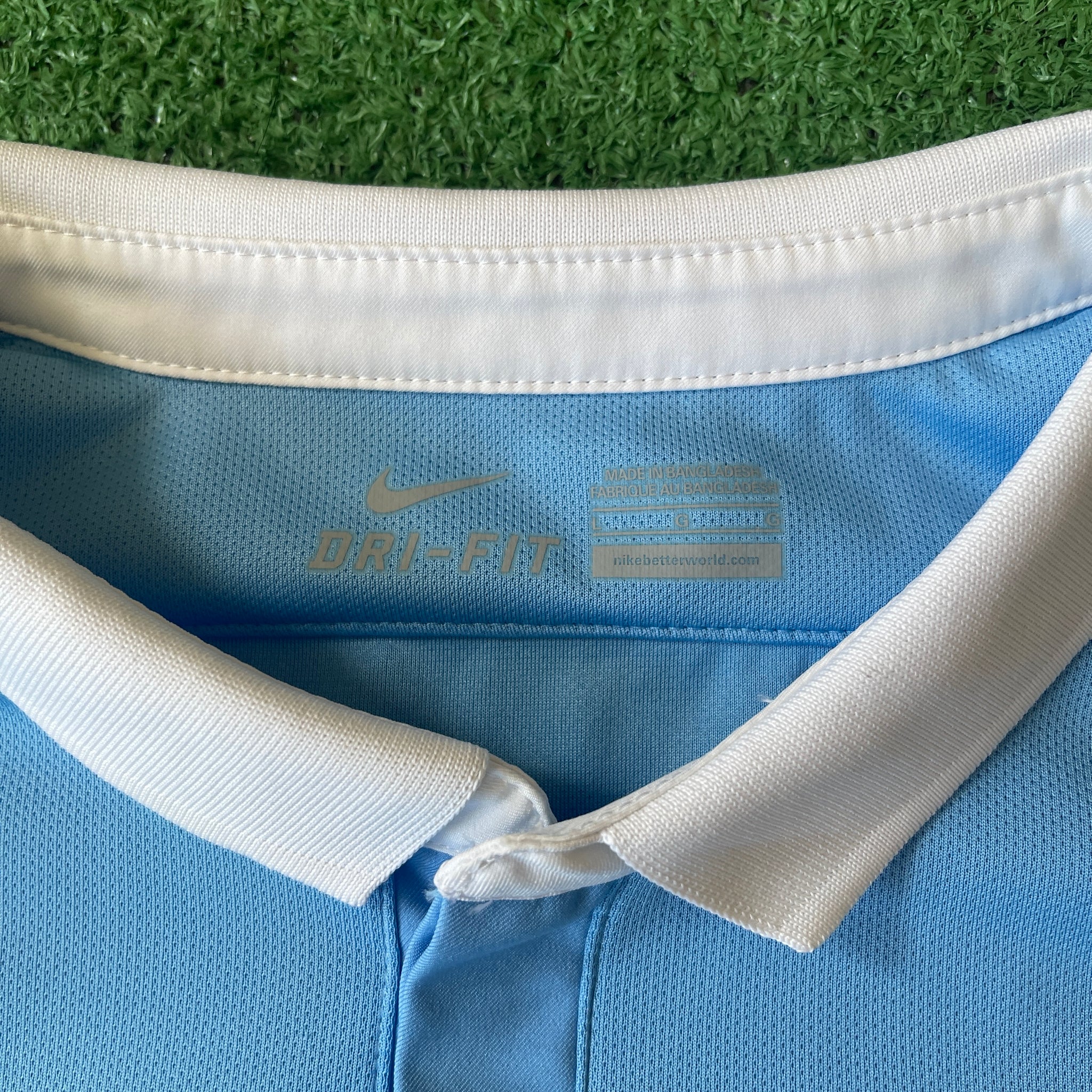 NIke Manchester City #10 Kun Aguero 2015/16 Home Football Kit (L)