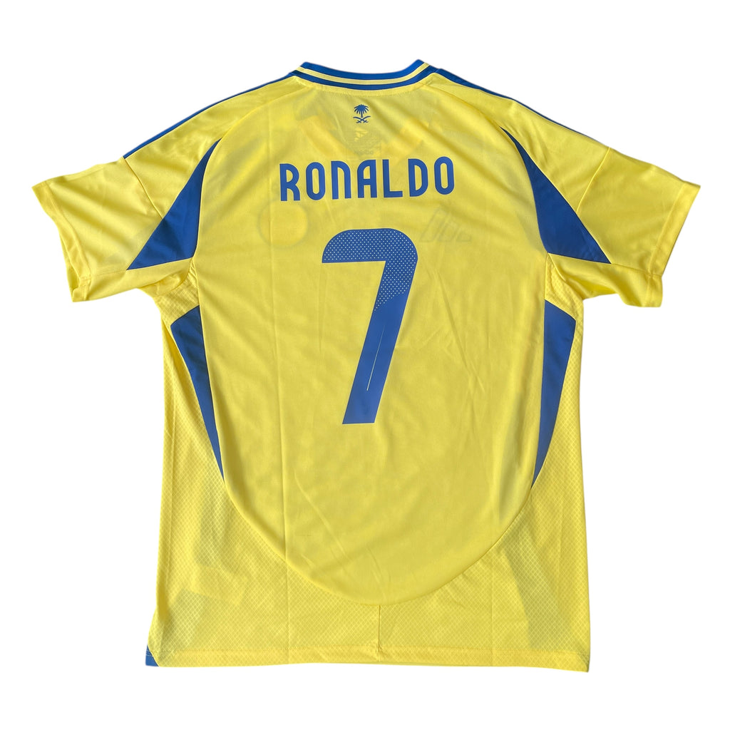 Adidas Al Nassr FC #7 Ronaldo 2024/25 Home Football Kit (L)