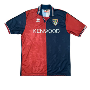 Vintage Errea Genoa CFC 1994/1995 Home Football Kit (L) – 2D Soccer