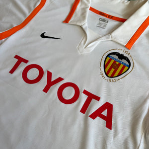 Vintage Nike Valencia 2007/08 Home Soccer Jersey (S)