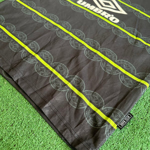 Vintage Umbro Celtic FC #7 Larsson 1998/99 Away Football Kit (L)
