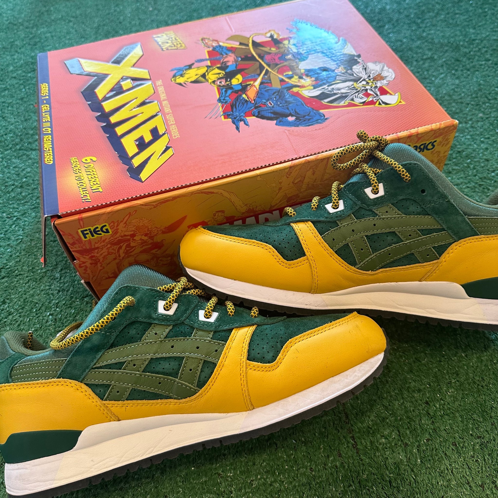 ASICS Gel-Lyte III '07 Remastered Kith Marvel X-Men Mystery Sealed Box (Trading Card Included) (9)