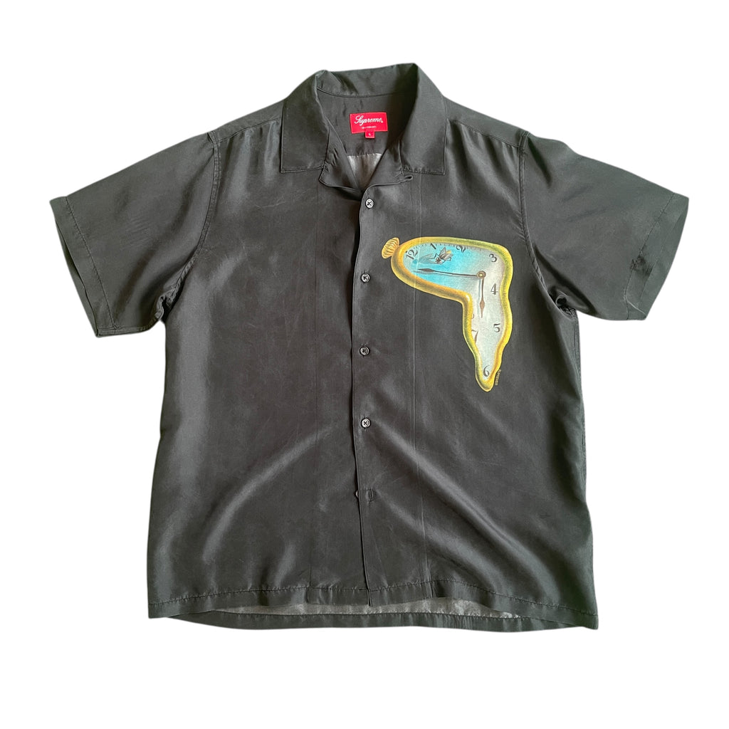 Supreme The Persistence of Memory Silk S/S Shirt (L)