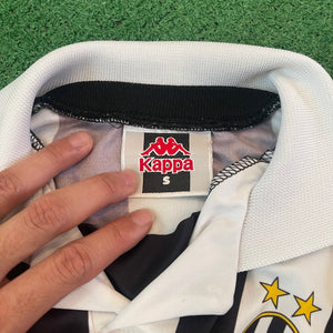 Vintage Kappa Juventus 1998/00 Home Football Kit (S)