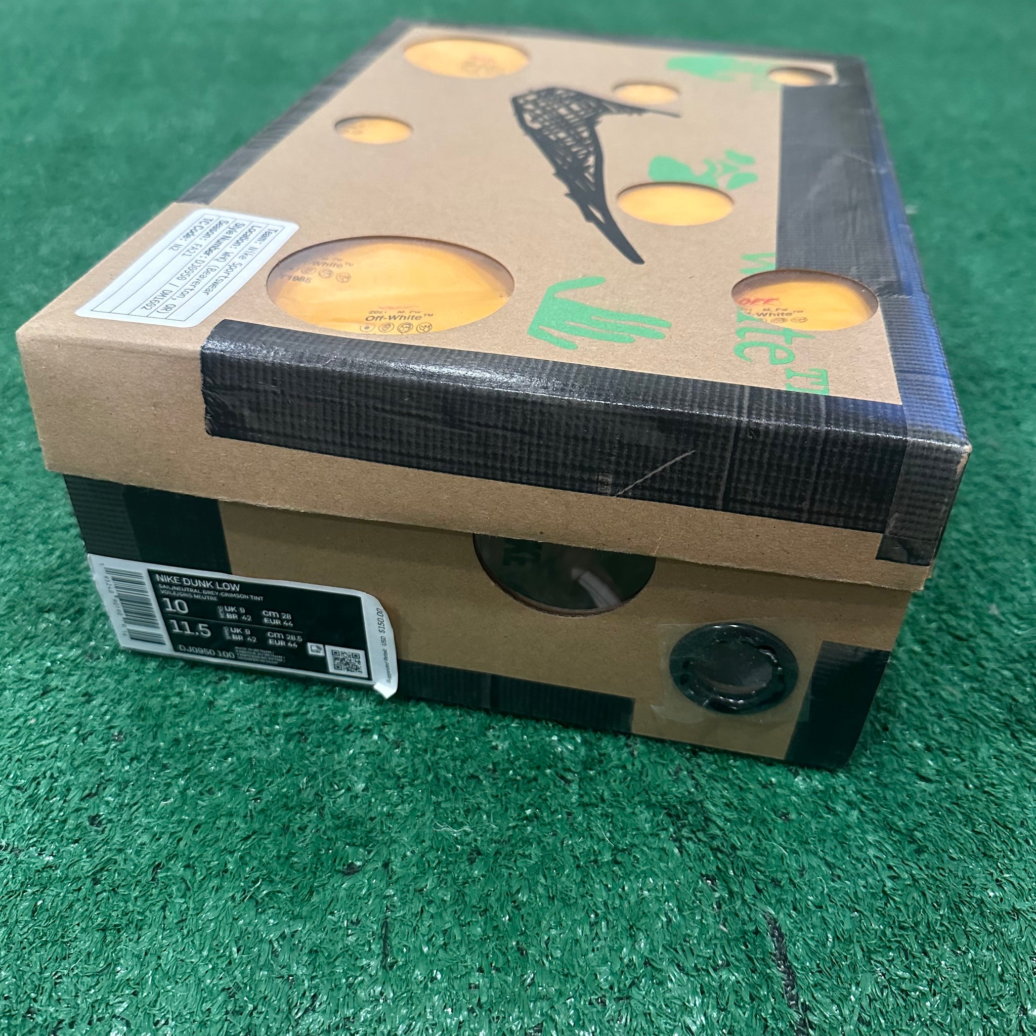 Nike Dunk Low Off-White Lot 12 DJ0950-100 (10)