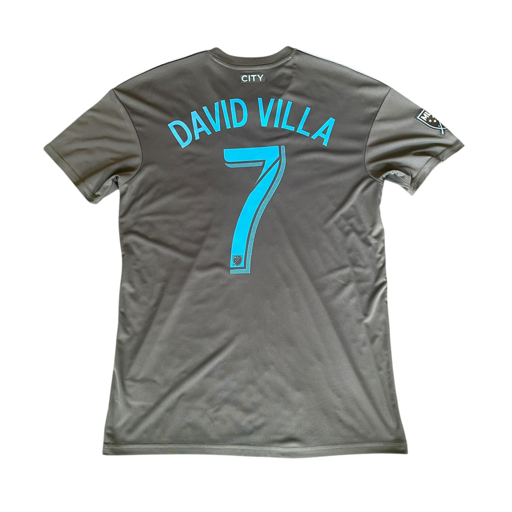 Adidas New York City FC #7 David Villa 2019 Away Football Kit (M)