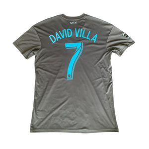 Adidas New York City FC #7 David Villa 2019 Away Football Kit (M)
