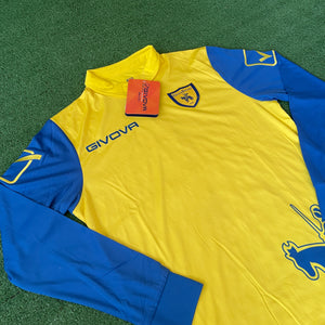 Givova Chievo Verona 2020/21 Home L/S Football Kit (M)