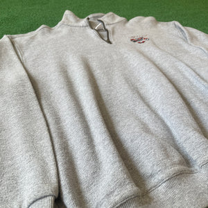 Vintage Diport USA Cape Cod Quater Zip Knit Sweater (M)