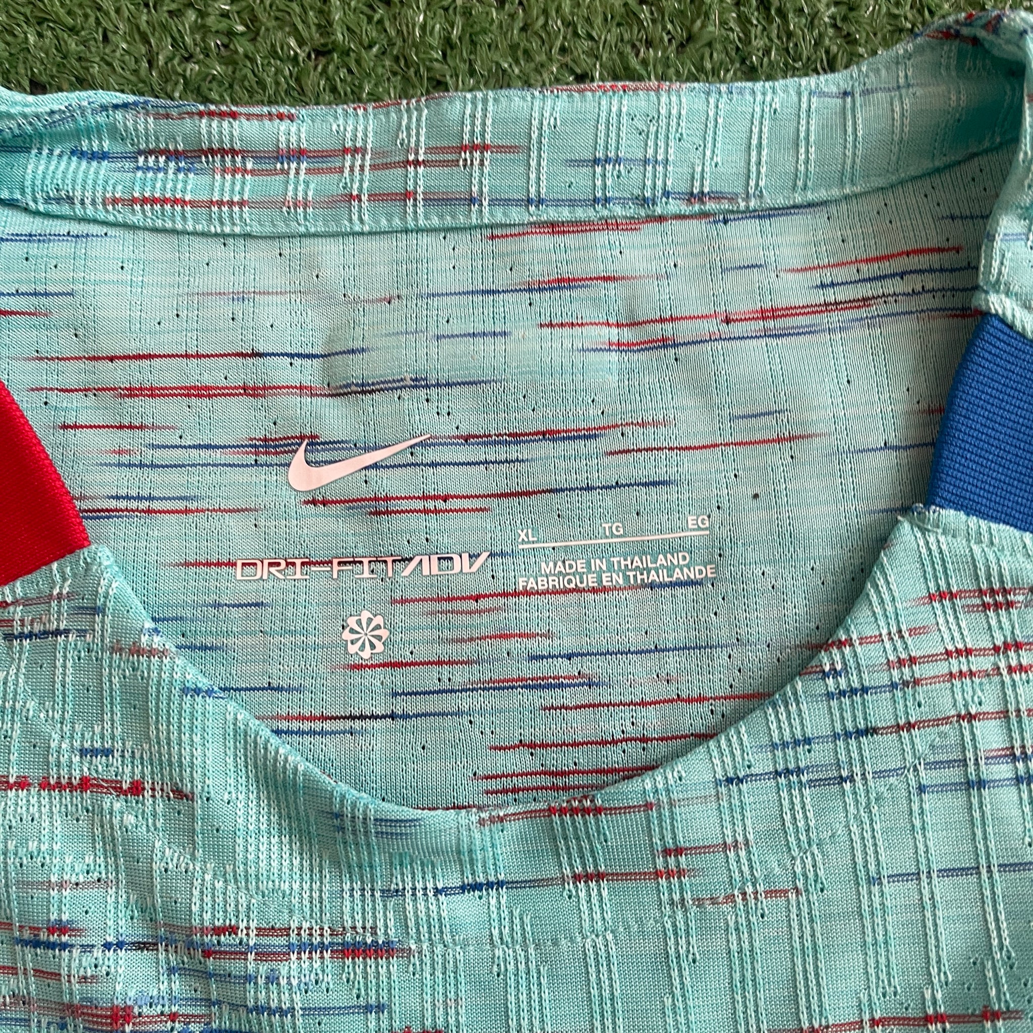 Nike FC Barcelona #27 Lamine Yamal 2023/24 Third Player Issue Football Kit (XL)