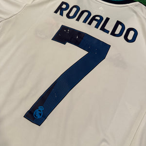 Adidas Real Madrid #7 Ronaldo 2012/13 Home Football Kit (M)