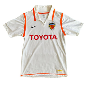 Vintage Nike Valencia 2007/08 Home Soccer Jersey (S)