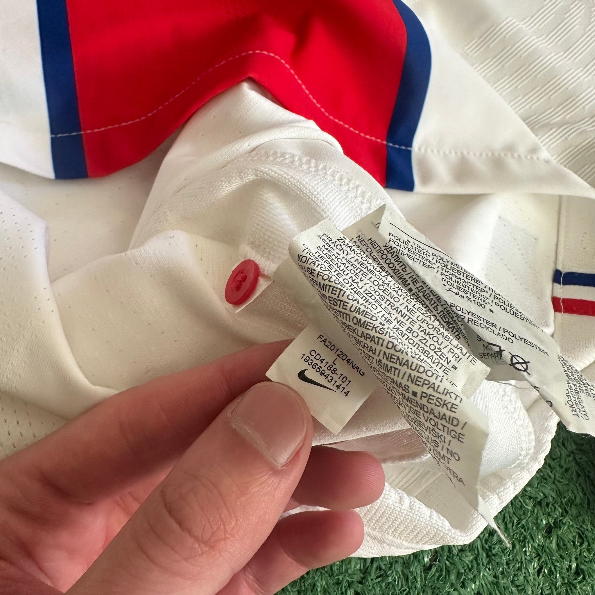 Nike PSG #7 Mbappe 2020/21 Away Player Version Football Kit (L)