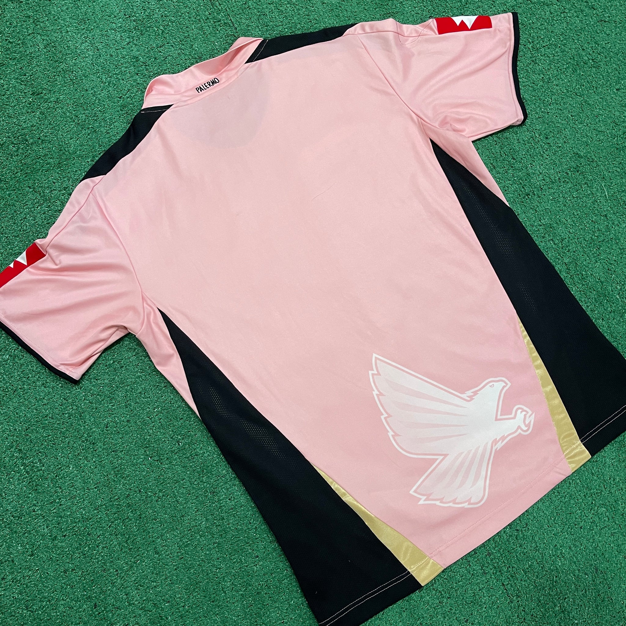 Vintage Lotto Palermo FC 2007/08 Home Football Kit (L)