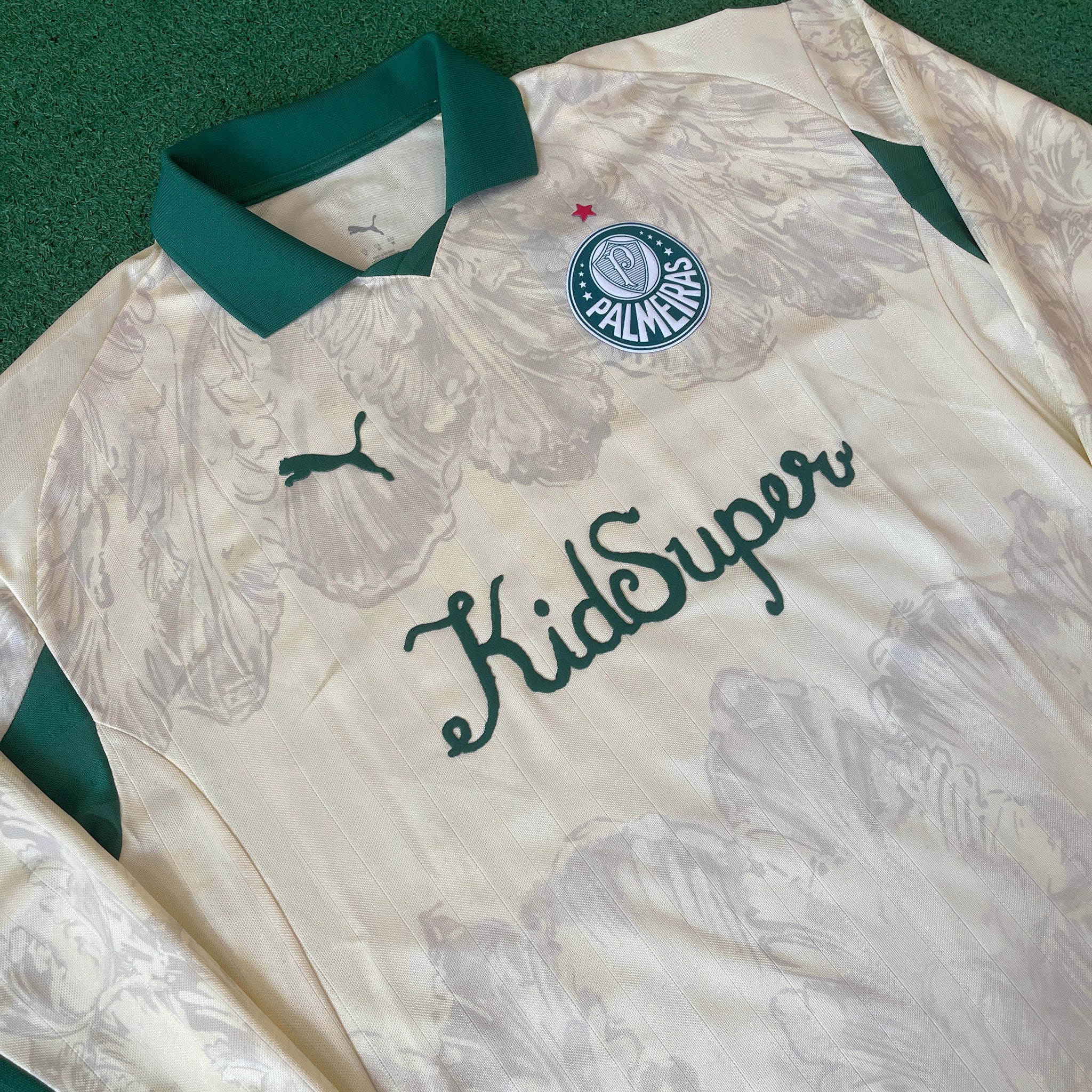 Puma Palmeiras 2025 x KidSuper LS Retro Shirt (M)