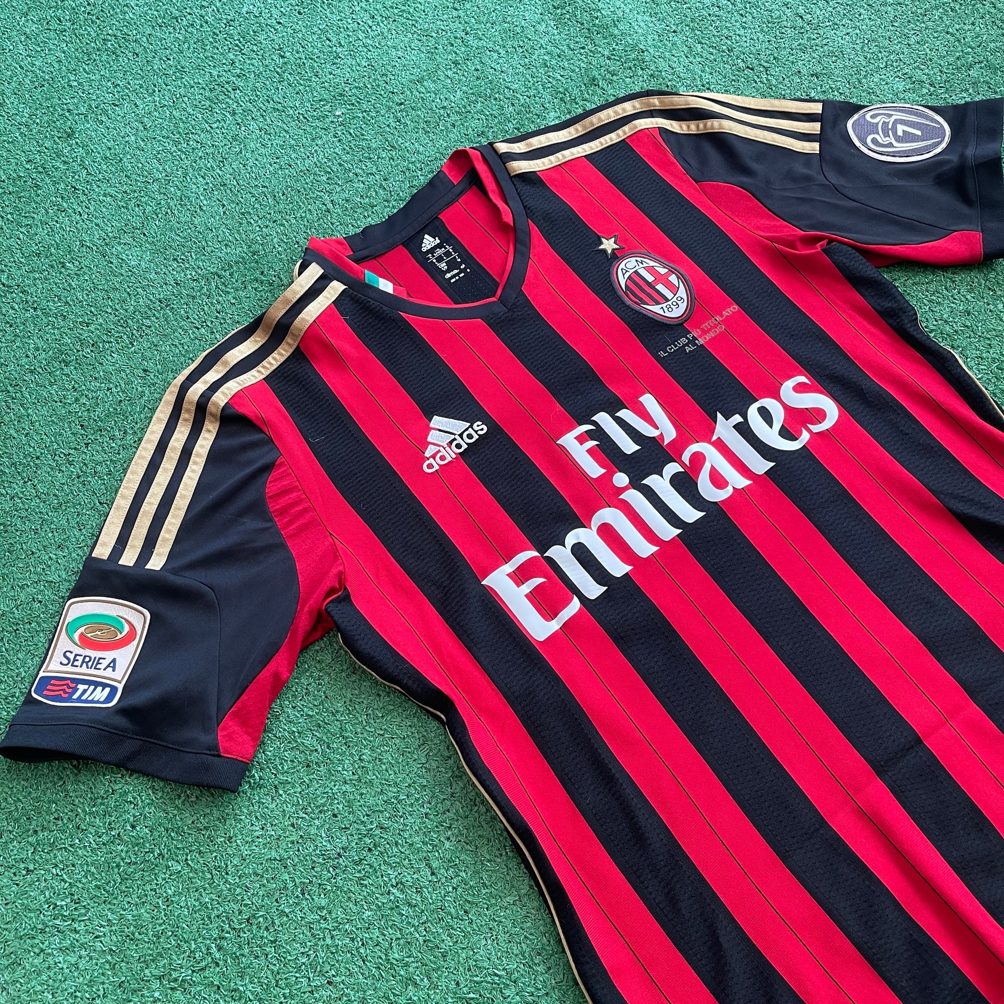 Adidas AC Milan #92 El Shaarawy 2013/14 Home Football Kit (S)