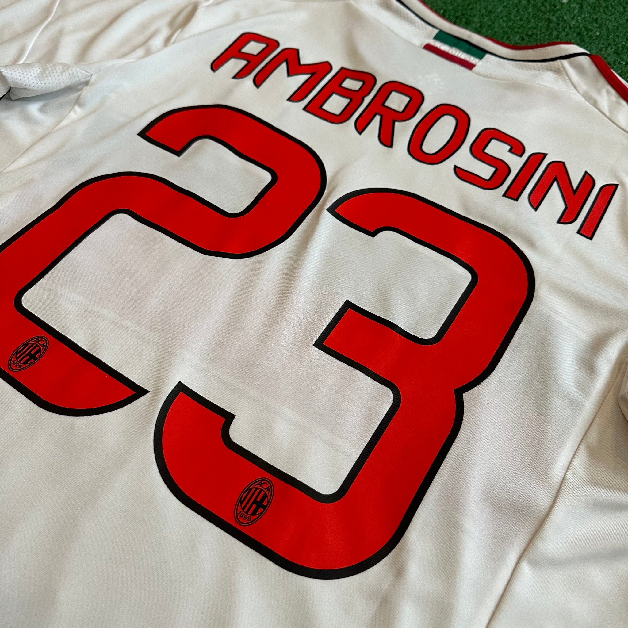 Adidas AC Milan #23 Ambrosini 2012/2013 Away Football Kit (L)
