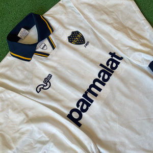 Vintage Olan Boca Juniors #10 Maradona 1992/96 Away Football Kit Official Reissue (M)