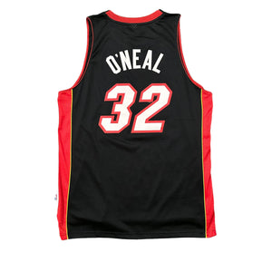 Vintage Reebok Miami Heat #32 O'Neal Stitched NBA Jersey (XL)