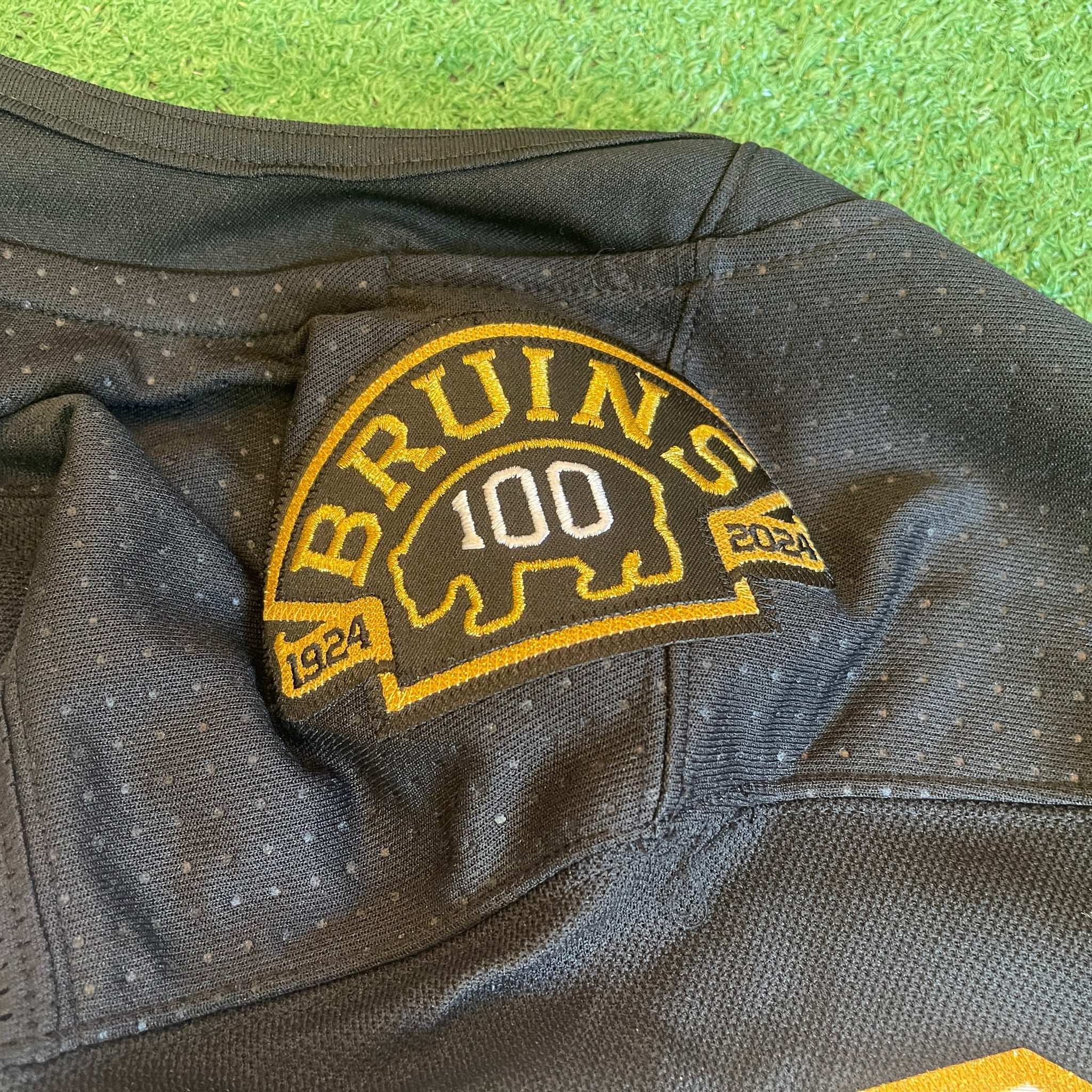 Adidas Boston Bruins #88 David Pastrnak Authentic Primegreen Player Jersey (52)