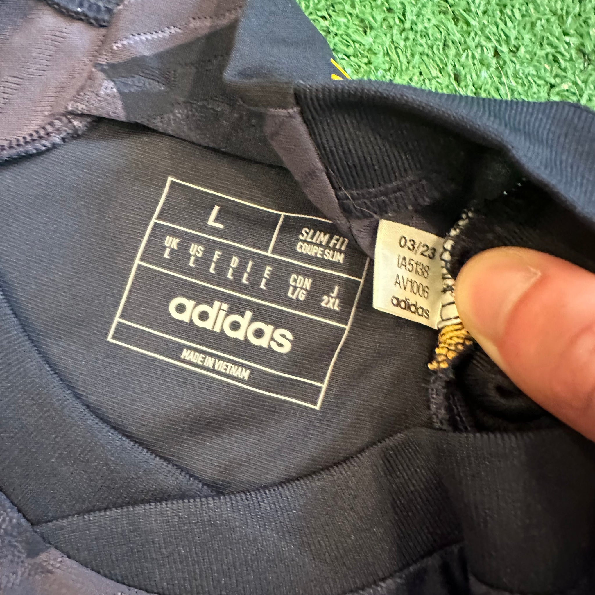 Adidas Real Madrid #5 Bellingham 2023/24 Away Authentic Football Kit (L)