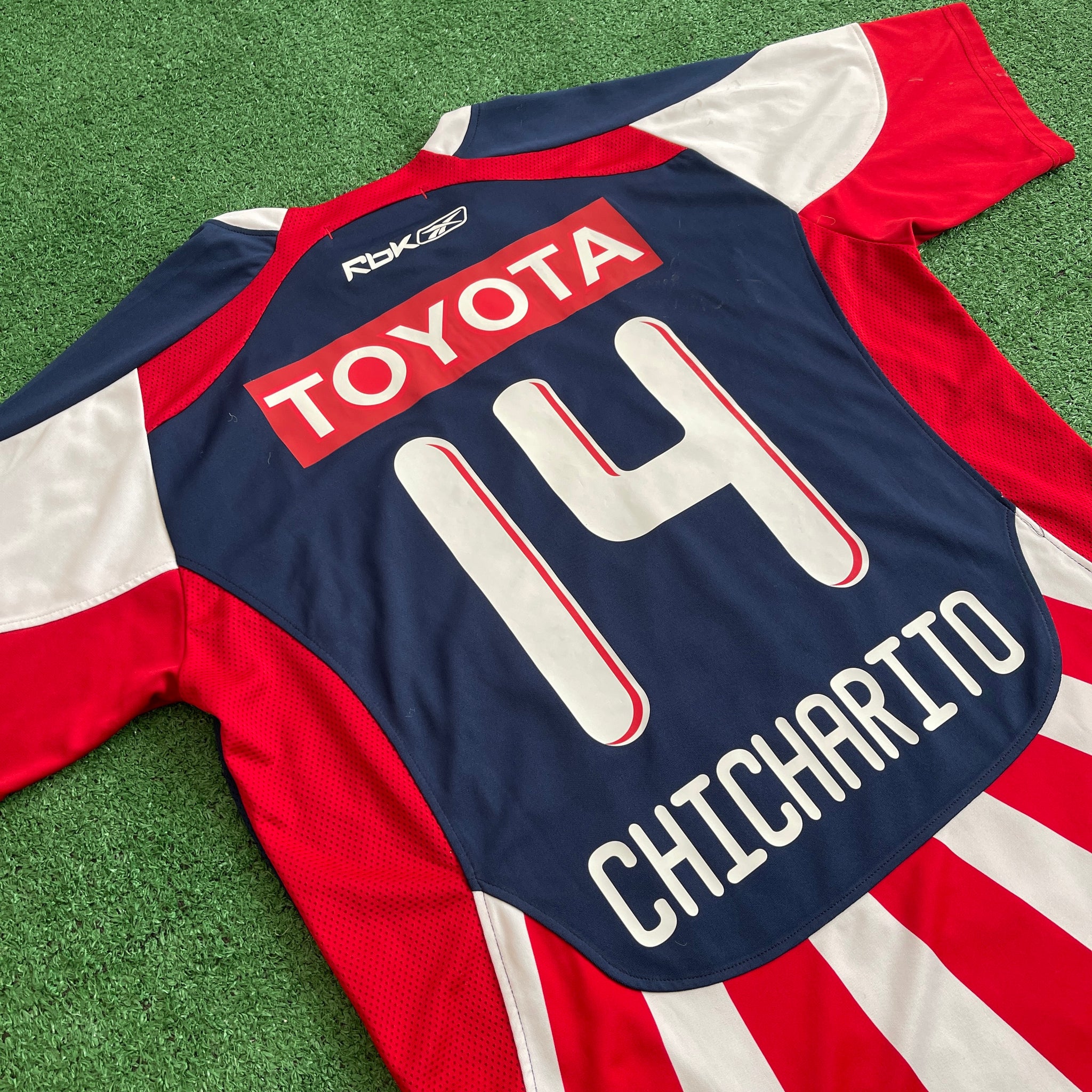 Reebok Chivas De Guadalajara #14 Chicharito 2008/09 Home Football Kit (L)