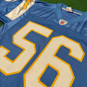 Vintage Reebok Chargers #56 Merriman NFL Jersey (S)