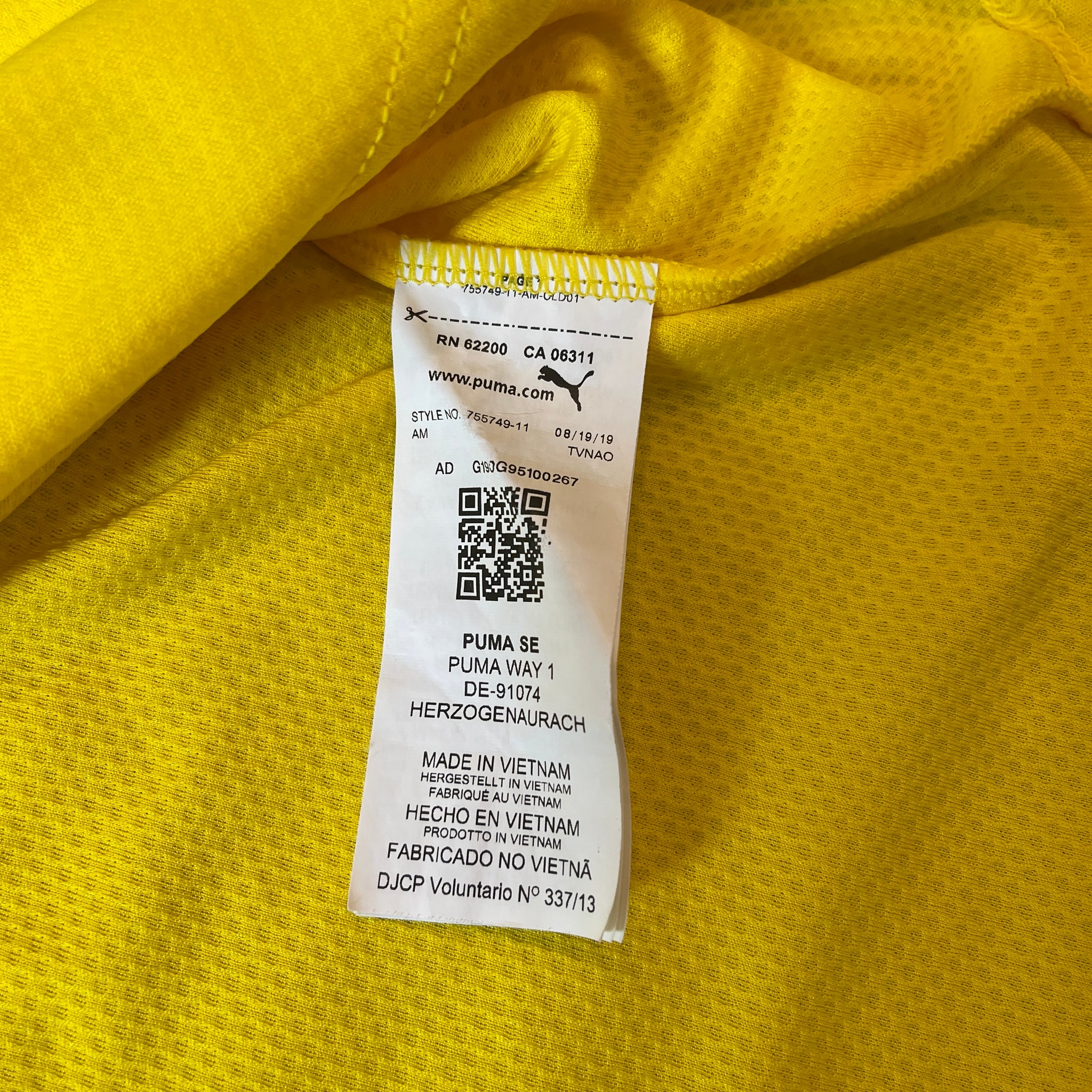 Puma Borussia Dortmund #17 Haaland 2019/20 Cup Football Kit (XXL)