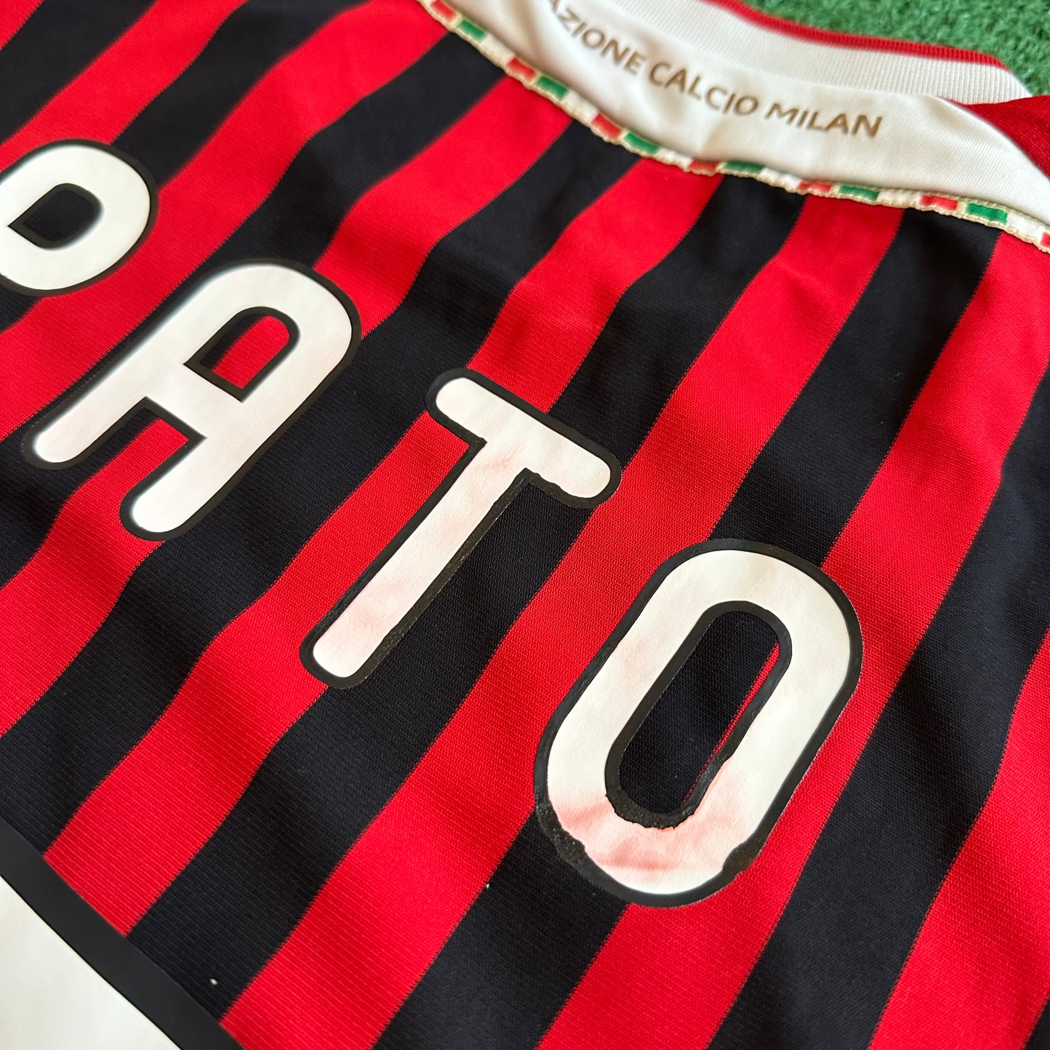 Adidas AC Milan #7 Pato 2011/2012 Home Football Kit (M)