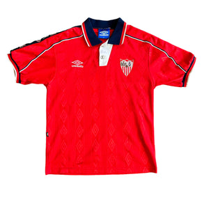 Vintage Umbro Sevilla FC 1998/01 Away Soccer Jersey (M)