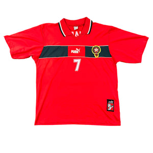 Vintage Puma Morocco 1998 Third Soccer Jersey (L)