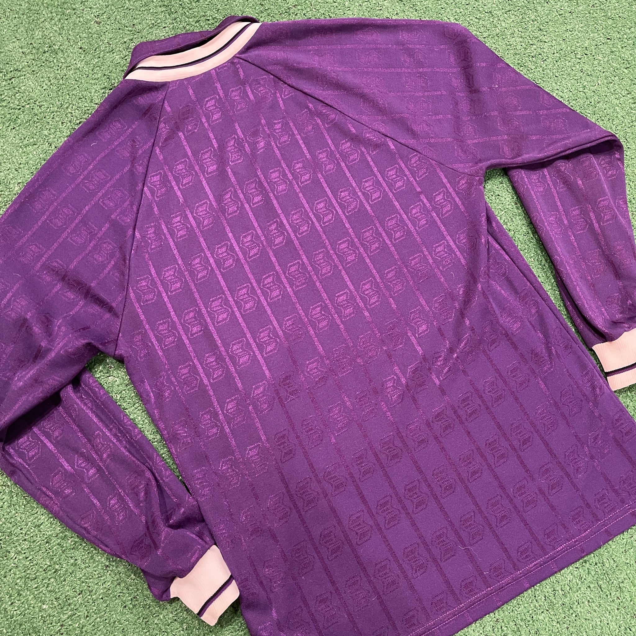 Vintage ABM ACF Fiorentina 1990/91 Home Football Kit (L)