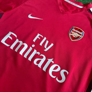 Vintage Nike Arsenal FC 2008/09 Home Football Kit (L)