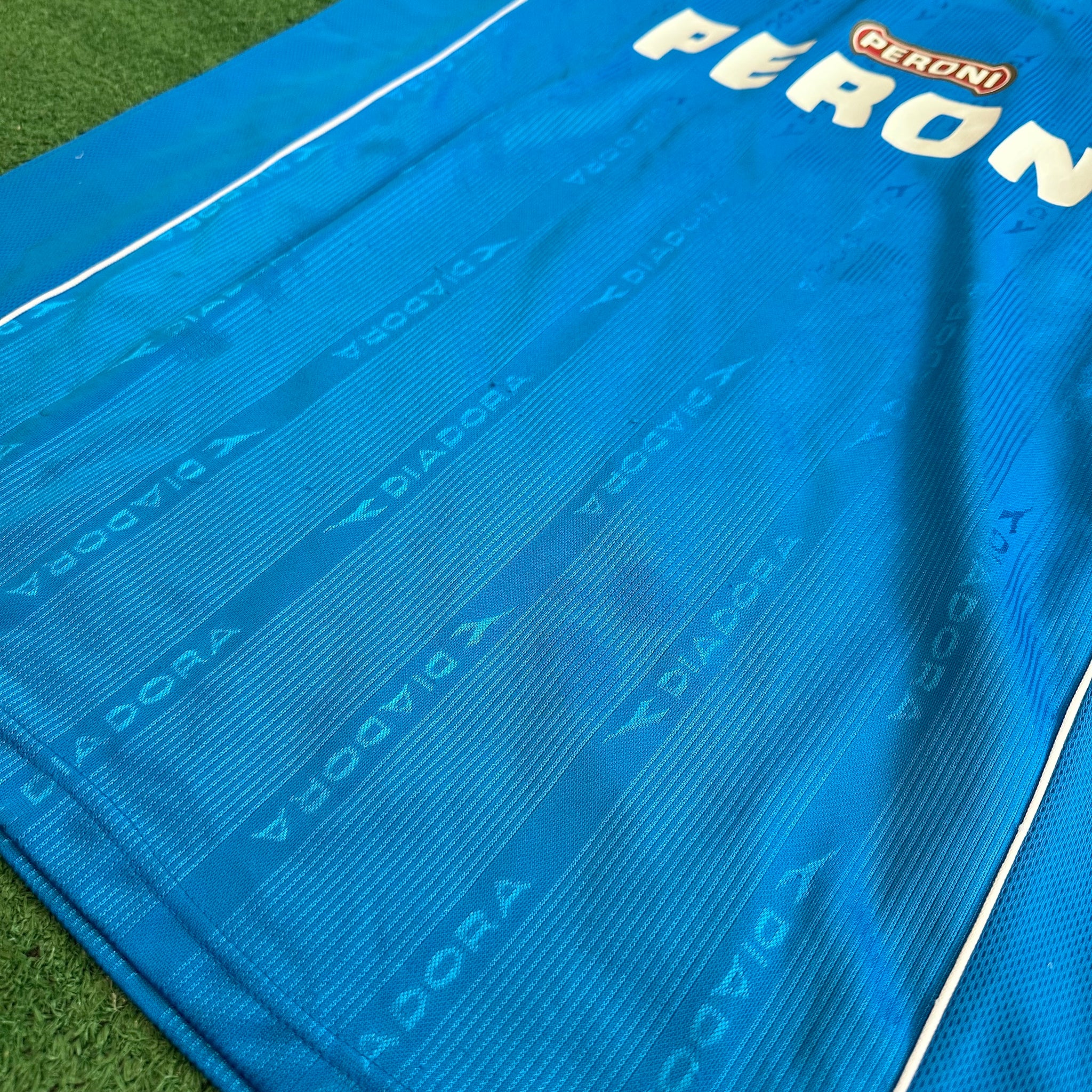 Vintage Diadora SSC Napoli 2000/01 Home Football Kit (XL)