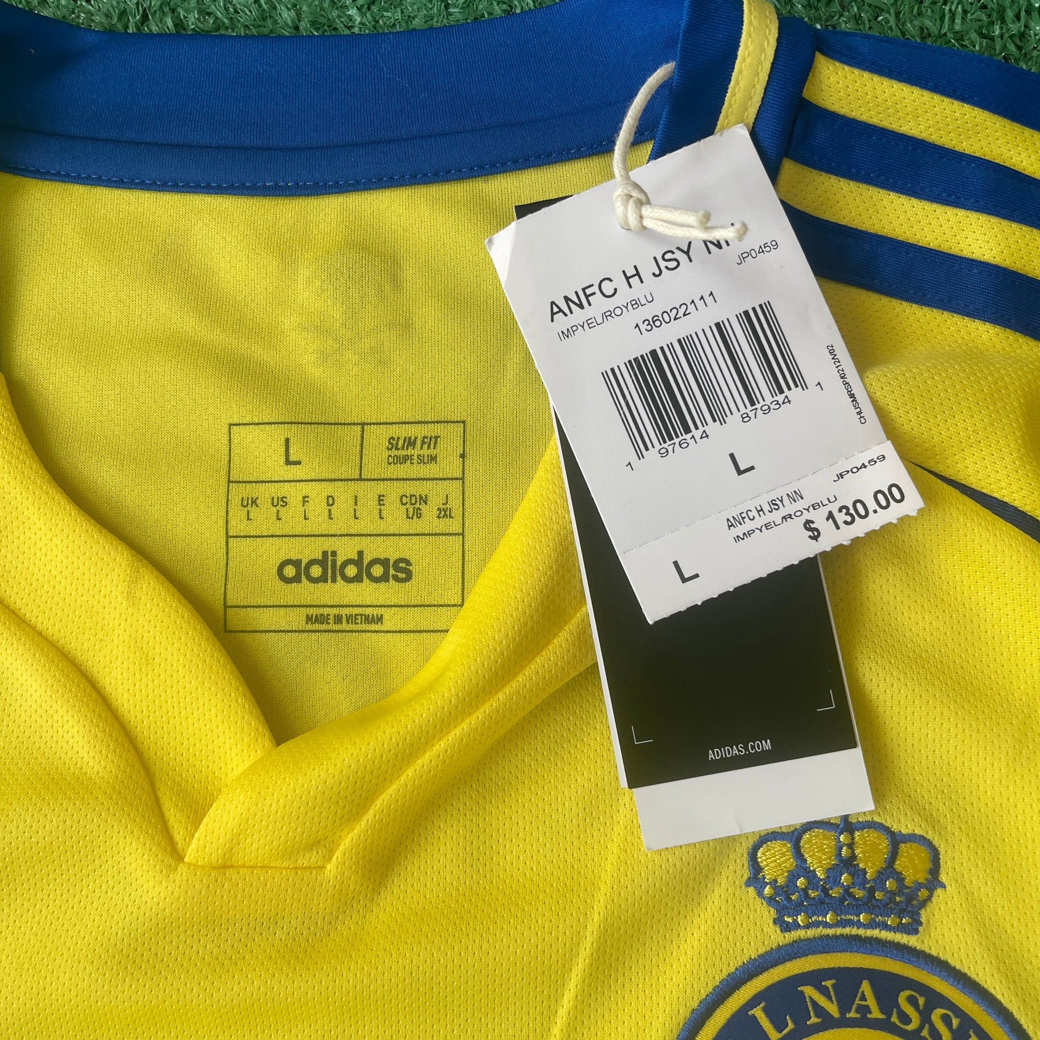 Adidas Al Nassr FC #7 Ronaldo 2024/25 Home Football Kit (L)