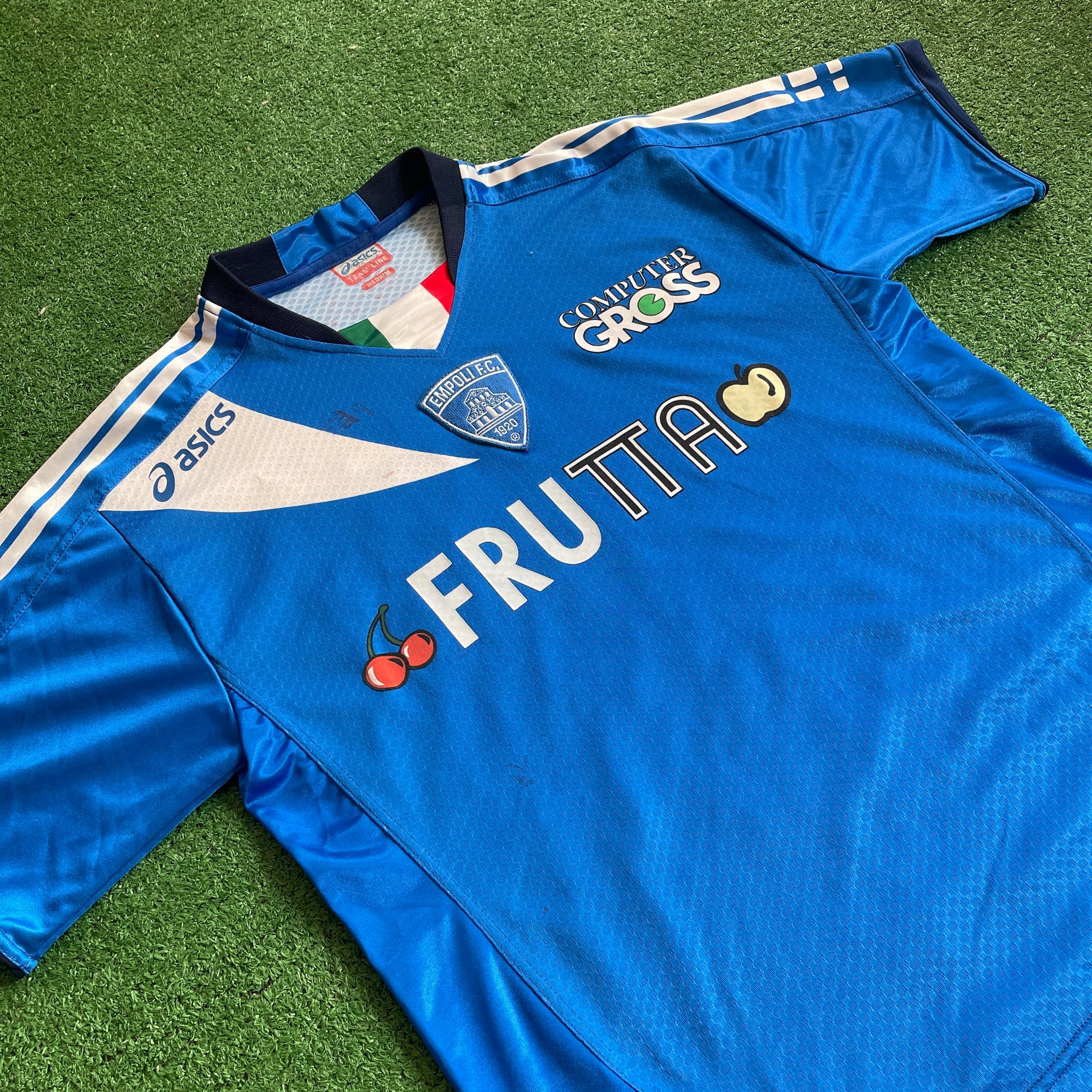 Vintage Asics Empoli 2006/07 Home Football Kit (M)