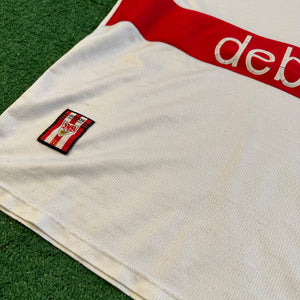 Vintage Adidas Stuttgart 1998/00 Home Soccer Jersey (L)