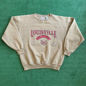 Vintage Crable Sportswear Louisville Cardinals Crewneck Sweatshirt (L)