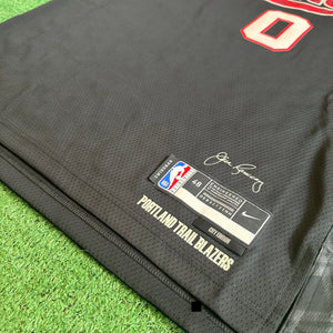 Nike Portland Trail Blazers #0 Lillard NBA Basketball Jersey (L)
