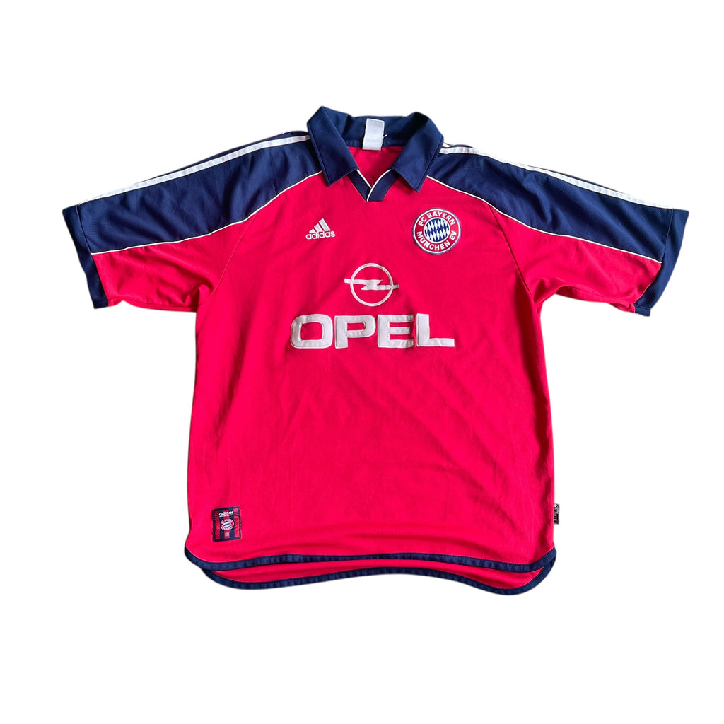 Vintage Adidas FC Bayern Munich 1999/01 Home Football Kit (XL)