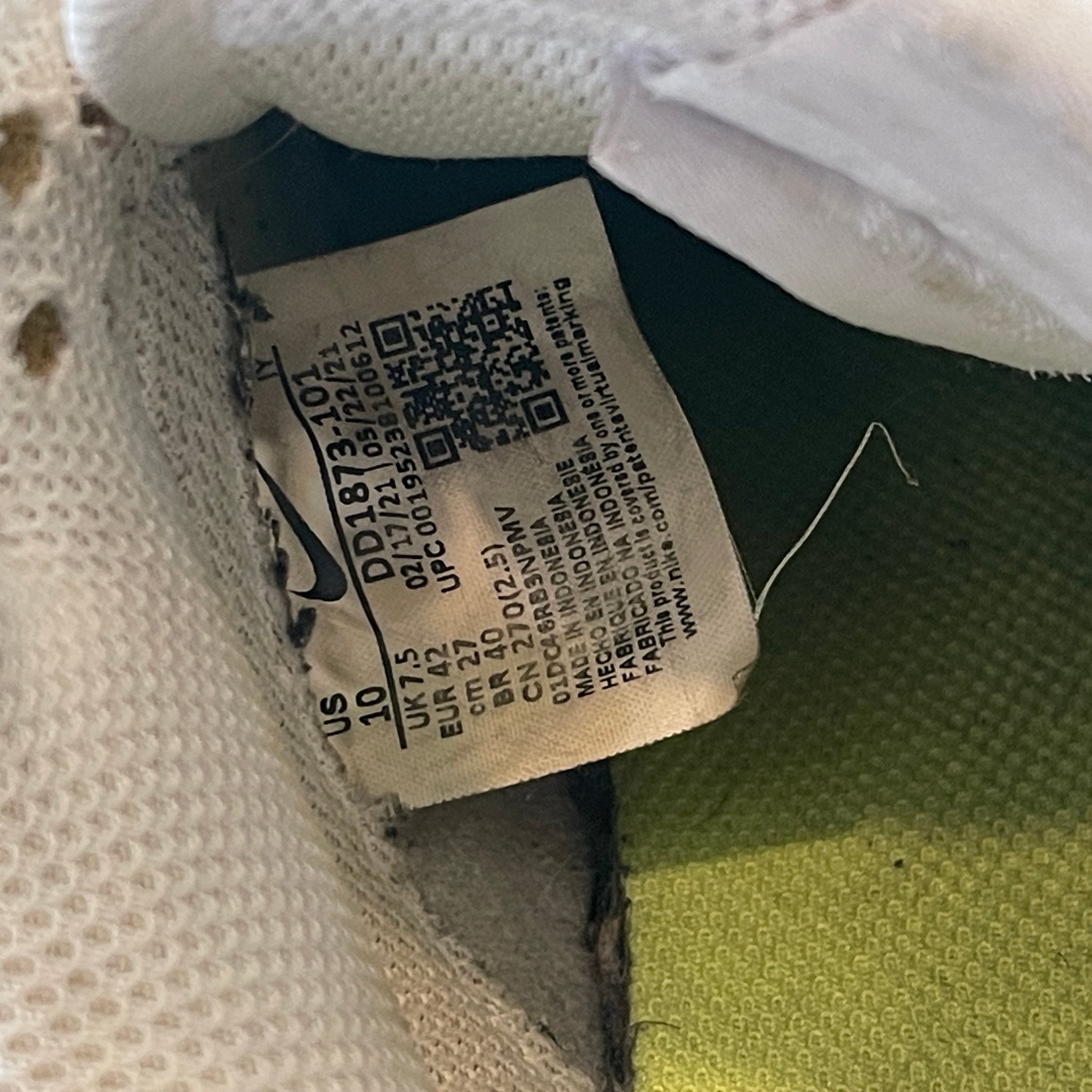 Nike Dunk Low Next Nature DD1873-101 (10W)