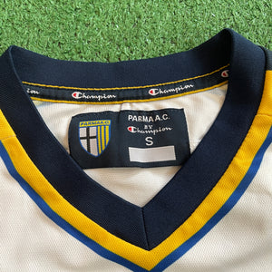 Vintage Champion Parma Calcio #9 Adriano 2002/03 Away Football Kit (S)