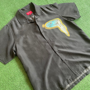 Supreme The Persistence of Memory Silk S/S Shirt (L)