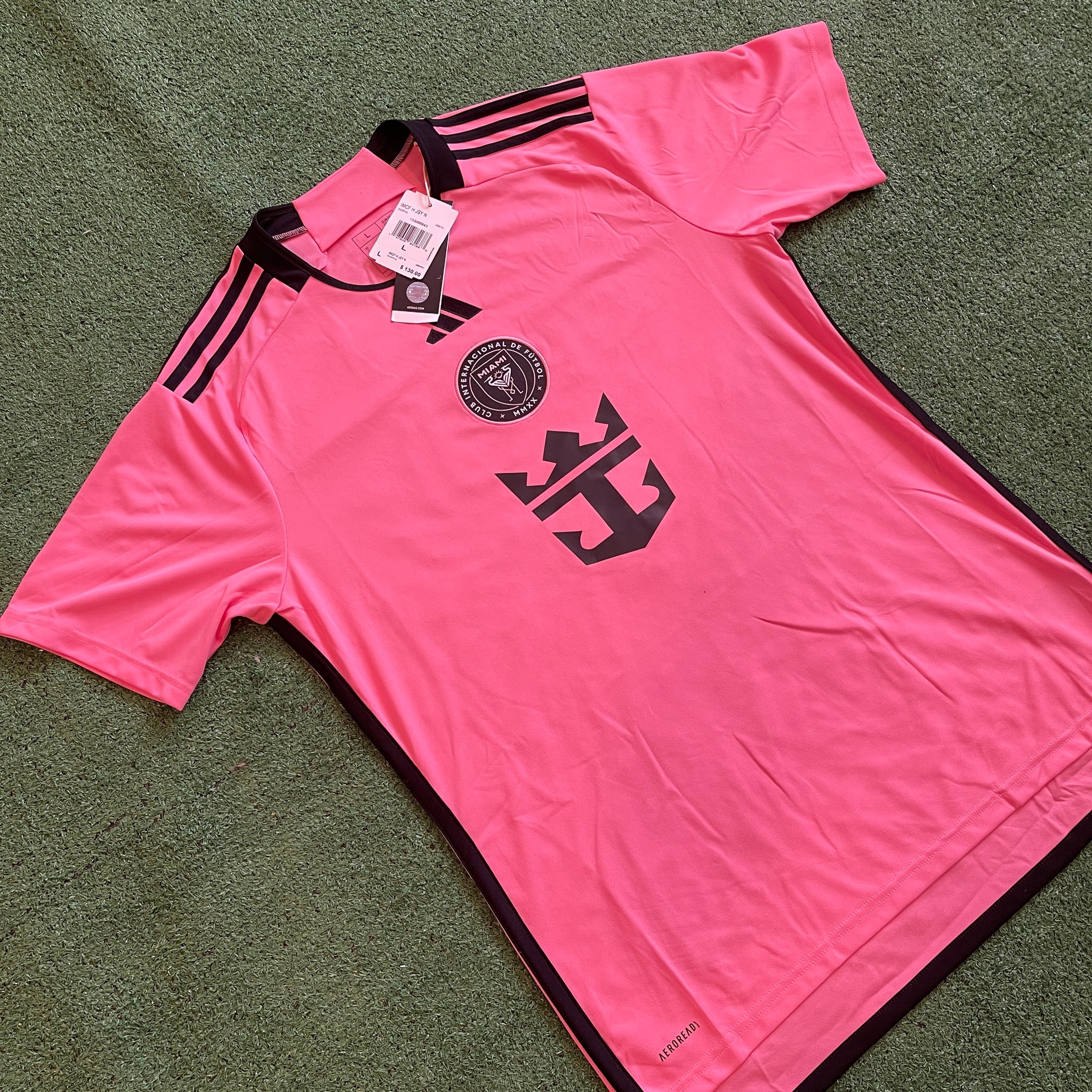 Adidas Inter Miami #10 Messi 2024 MLS Home Football Kit (L)