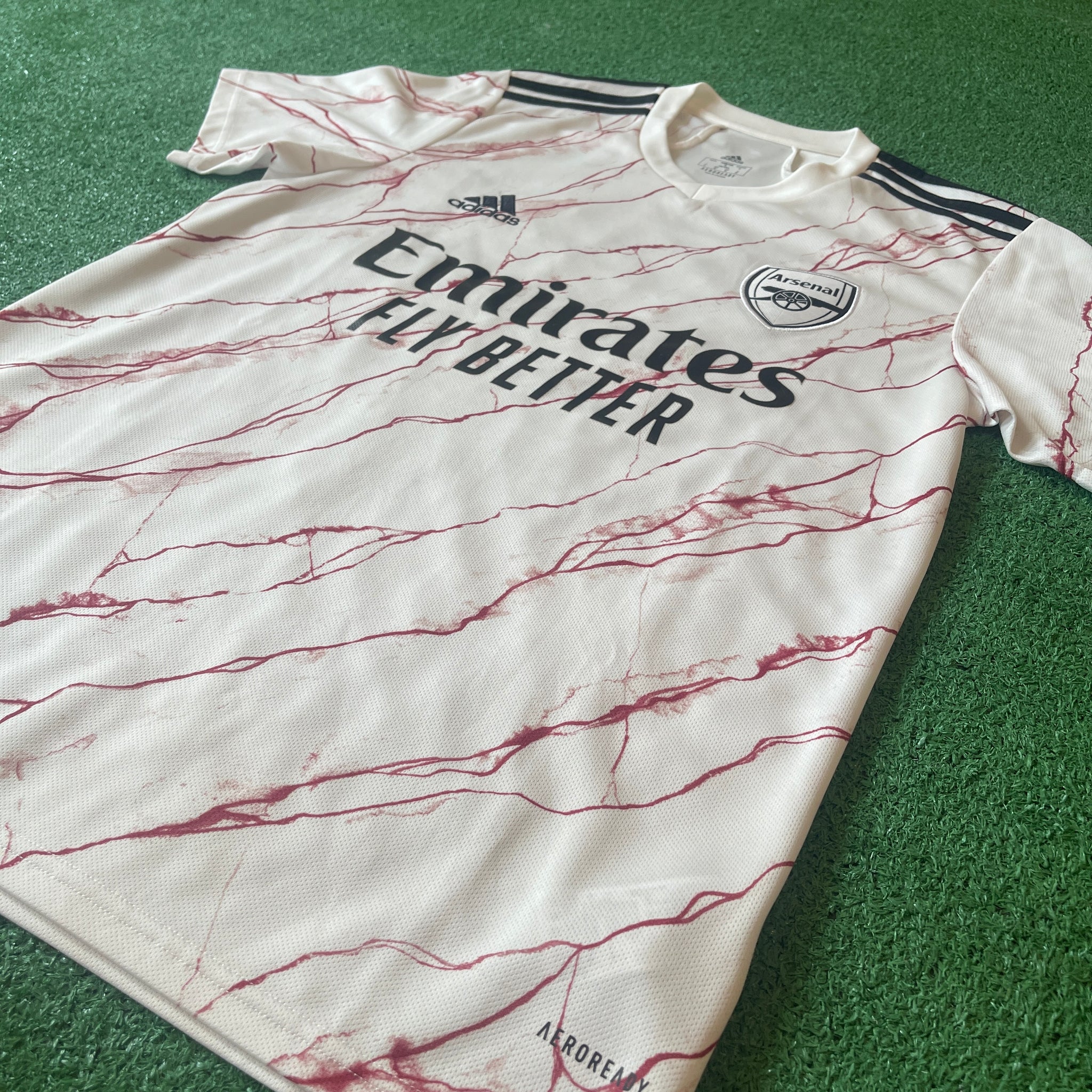 Adidas Arsenal FC 2020/21 Away Football Kit (M)