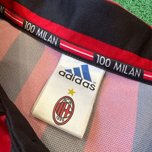 Vintage Adidas AC Milan 1999/00 Home Football Kit (L)