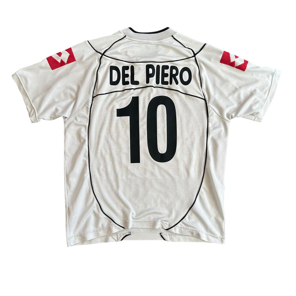 Vintage Lotto Juventus #10 Del Piero 2002/03 European Away Football Kit (XL)